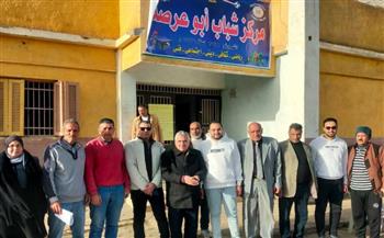   قافلة طبية مجانية بمركز شباب أبو عرصة ضمن مبادرة "إجازة في مركز الشباب"
