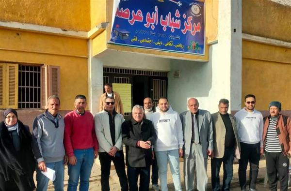 قافلة طبية مجانية بمركز شباب أبو عرصة ضمن مبادرة "إجازة في مركز الشباب"