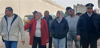   حملة مكبرة تستهدف سوق " الخردة" بغرب شبرا الخيمة ..صور 