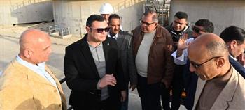   وزير الإسكان يتفقد مشروع رفع كفاءة محطة تنقية مياه الشرب بمدينة الشيخ زايد