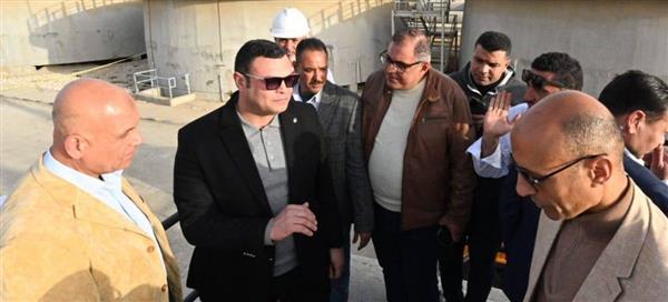 وزير الإسكان يتفقد مشروع رفع كفاءة محطة تنقية مياه الشرب بمدينة الشيخ زايد