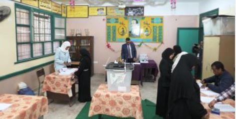 انتظام عملية التصويت في اليوم الثاني لجولة الإعادة بنواب أسوان