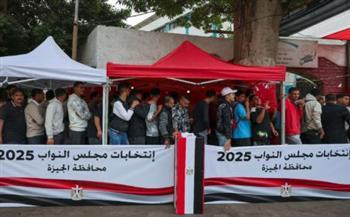 انتظام التصويت في جولة الإعادة في انتخابات مجلس النواب بالجيزة