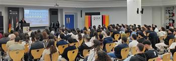   معهد الدراسات الدبلوماسية في لقاء تفاعلي مع طلاب الجامعة الألمانية بالقاهرة و الألمانية الدولية