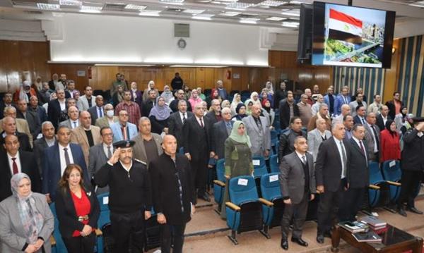 محافظ القليوبية يترأس اجتماع المجلس التنفيذي للمحافظة