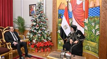   وزير الشؤون النيابية يهنئ البابا بعيد الميلاد المجيد