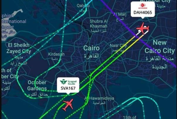 تحويل جميع الطائرات إلى مطار القاهرة الدولي