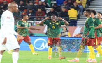   منتخب الكاميرون يفوز 2-1 على جنوب أفريقيا ويواجه المغرب فى ربع نهائى أمم أفريقيا