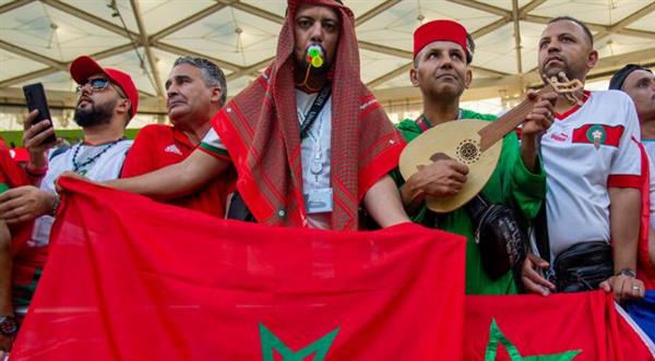 الجماهير المغربية تساند المنتخب المصري في أغادير أمام بنين