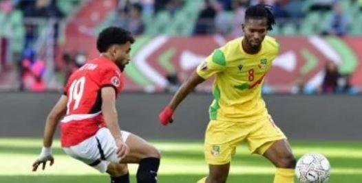 مروان عطية يمنح منتخب مصر التقدم أمام بنين