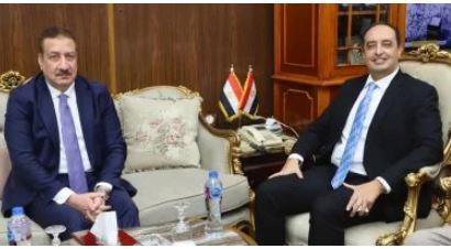 محافظ المنوفية يستقبل مدير صندوق مكافحة الإدمان