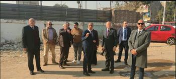 محافظ القاهرة يقوم بجولة تفقدية بالمنطقة الجنوبية