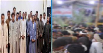   ضبط 16 شخصًا بمحافظة أسوان بعد تجمع لدعم مرشح سابق