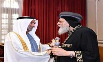   رئيس المجلس العالمي للتسامح والسلام يهنئ البابا تواضروس الثاني بأعياد الميلاد المجيد