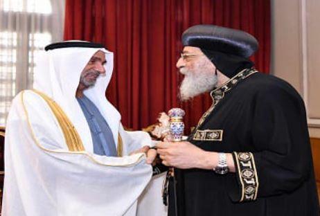 المجلس العالمي للتسامح والسلام يهنئ البابا تواضروس الثاني بعيد الميلاد المجيد