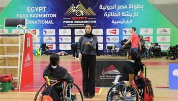 منتخب الريشة الطائرة البارالمبية يواصل استعدادته لبطولة مصر الدولية