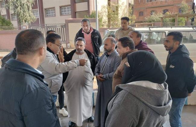 دمياط .. متابعة ميدانية لمشروعات حياة كريمة بمركز كفر سعد