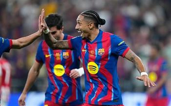  برشلونة يكتسح بلباو بخماسية ويتأهل إلى نهائي السوبر الإسباني