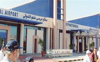   مطار مرسى علم الدولي يستقبل 18 رحلة أوروبية اليوم 