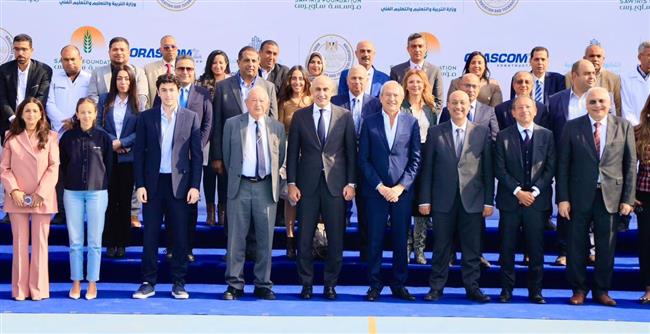 ​وزير التعليم يفتتح مدرسة أنسي ساويرس للتكنولوجيا التطبيقية والإنشاءات