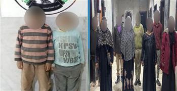 ضبط 12 متورطا في استغلال الأطفال للتسول بالقاهرة
