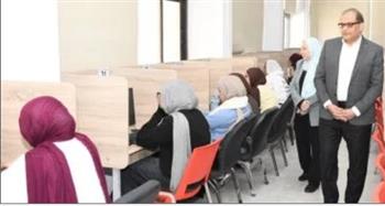   بدء الاختبارات الإلكترونية بكلية تكنولوجيا المختبرات الطبية بجامعة الإسماعيلية