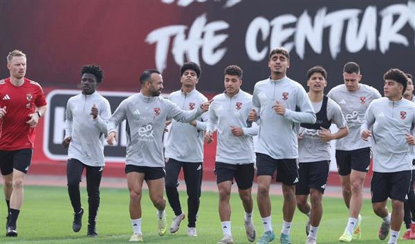 الأهلي يواصل استعداده لمباراة فاركو بكأس العاصمة