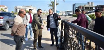 رئيس جهاز العلمين الجديدة يتفقد أرض المعارض ومركز المؤتمرات