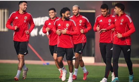 كأس عاصمة مصر : الأهلي يختتم تدريباته استعدادا لمواجهة فاركو غدا