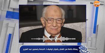 رشوان توفيق يوجه رسالة دعم لـ ياسمين عبد العزيز