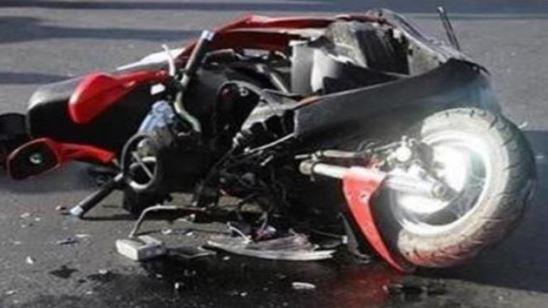 مصرع شخص إثر انقلاب دراجة نارية على طريق جمصة بالدقهلية