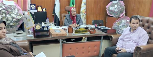 مدير رياضة القليوبية تبحث مع لجنة الأزمات والكوارث خطة عمل المرحلة المقبلة