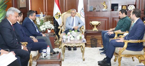 بني سويف تبحث التعاون مع دانون لدعم صغار المزارعين
