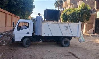   حملات مكثفة بالأقصر.. إزالة تعديات ورفع 30 طن مخلفات