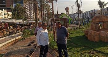   محافظ الدقهلية يتابع تطوير حديقة جزيرة الورد بالمنصورة