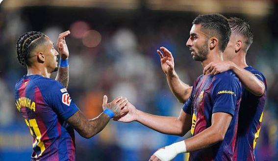 برشلونة يضرب خيتافي بثلاثية ويعزز صدارته للدوري الإسباني بمشاركة حمزة عبد الكريم