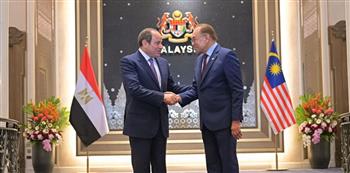   الرئيس السيسي: ماليزيا ومصر تدفعان العلاقات المشتركة إلى آفاق أرحب