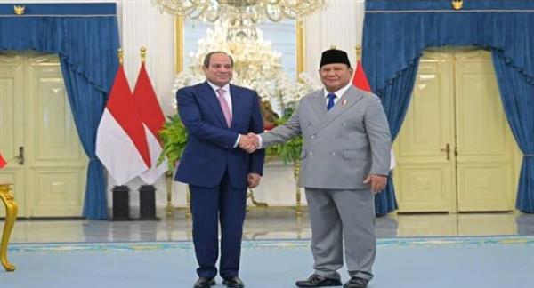 الرئيس السيسي يشكر نظيره الإندونيسي على حفاوة الاستقبال وكرم الضيافة
