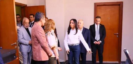 وزيرة التضامن تتفقد دار إقامة كبار الفنانين بمدينة السادس من أكتوبر