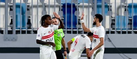 شيكو بانزا وأحمد شريف يقودان هجوم الزمالك أمام الأهلي في القمة