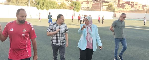 مدير رياضة القليوبية تقود حملات المتابعة المفاجئة  لتحقيق الانضباط ورصد المخالفات