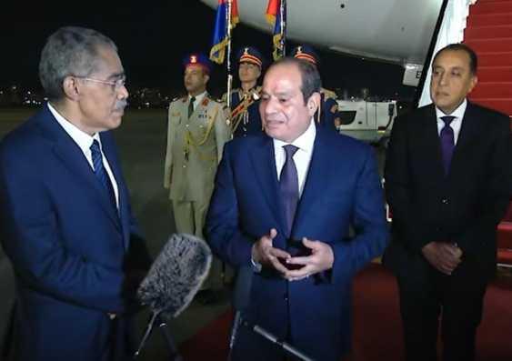 الرئيس السيسي: الشعب المصري شعب عظيم ومصر لها مكانة كبيرة جدًا في العالم