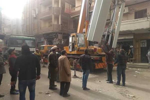 بالأسماء| سقوط 3 عمال من أعلى برج شبكة محمول في الدقهلية