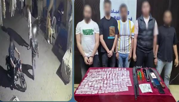 ضبط 5 أشخاص بحوزتهم أسلحة نارية ومخدرات بالجيزة