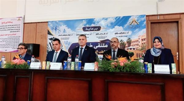 نائب رئيس جامعة بنها يفتتح ملتقى الخريجين الأول بكلية الطب البيطري