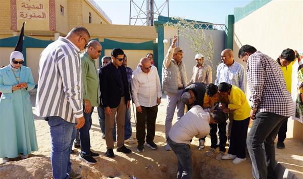 محافظة مطروح تدشن مبادرة "ازرع شجرتي" بالمدارس