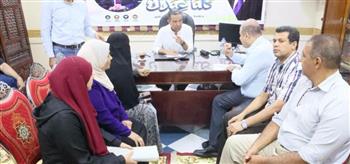   محافظ المنوفية يستمع لشكاوى 150 مواطنًا بالباجور خلال 7 ساعات