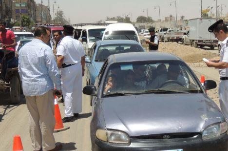 ضبط 105 آلاف و823 مخالفة مرورية فى 24 ساعة