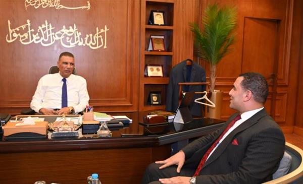 محافظ جنوب سيناء يستقبل مفوض الدولة الجديد