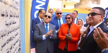   افتتاح مدرسة حنون الابتدائية بالغربية بعد تطويرها بالتعاون مع QNB مصر